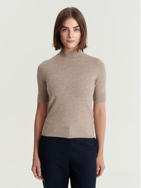 TATUUM Tatuum Sweter LU Brązowy Classic Fit