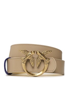 Pinko Pinko Pasek Damski Love Berry H3 Double Belt PE 23 PLT01 100871 A0F1 Żółty