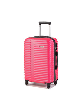 Semi Line Semi Line Kis kemény borítású bőrönd T5502-0 Rózsaszín