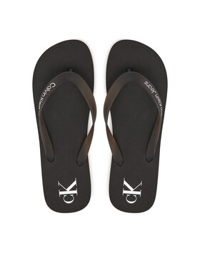 Calvin Klein Jeans Calvin Klein Jeans Σαγιονάρες Beach Sandal Transparent Tpu YM0YM01267 Μαύρο