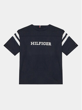Tommy Hilfiger Tommy Hilfiger Póló Varsity KB0KB08678 D Sötétkék Regular Fit