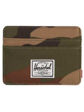 Herschel Herschel Mały Portfel Męski Herschel Charlie RFID Wallet Zielony