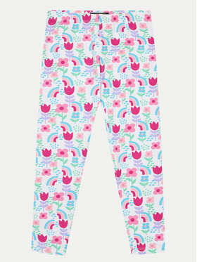 OVS OVS Legginsy 1985507 Biały Slim Fit