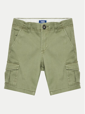 Jack&Jones Junior Jack&Jones Junior Pantalon scurți din material 12182856 Verde Cargo Fit