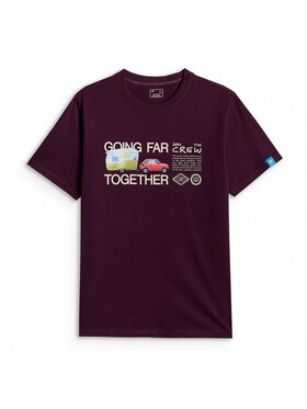 4F 4F T-shirt NATURE’S TRAIL Viola Regular Fit