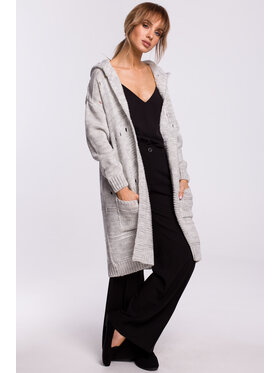 Made of Emotion Made of Emotion Sweter M513 Szary Classic Fit