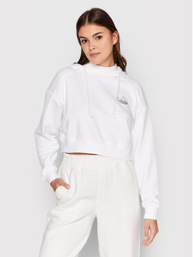 adidas adidas Sweatshirt HK5170 Weiß Loose Fit