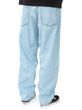 Mercur Mercur Jeansy Throw Up Niebieski Baggy Fit