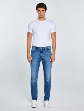 BIG STAR BIG STAR Jeansy HARPER_335_190 Niebieski Tapered Fit