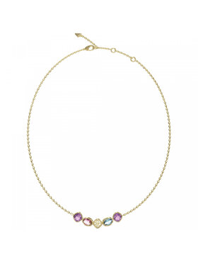 Guess Guess Naszyjnik JUBN05569JWYGMCT/U Złoty