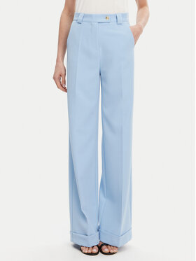 Maryley Maryley Kalhoty z materiálu 25EB537/M26/43MA Světle modrá Regular Fit