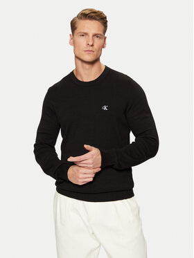 Calvin Klein Jeans Calvin Klein Jeans Sveter J30J326745 Čierna Regular Fit