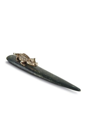 L’Objet L’Objet Nóż do listów Crocodile Złoty