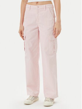 Guess Jeans Guess Jeans Jeansy W4YB61 WGCV1 Růžová Straight Leg