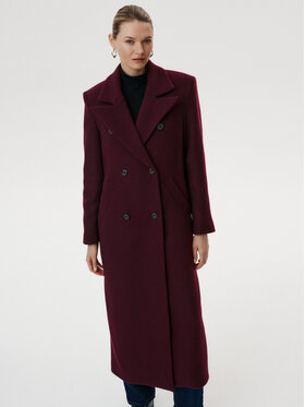 MARI PRETI MARI PRETI Cappotto Caldessa Bordeaux Regular Fit