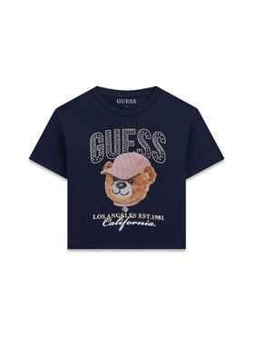 Guess Kids Guess Kids Tank top 184848 Niebieski Classic Fit
