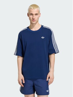 adidas adidas T-Shirt 159141 Niebieski jasny Oversize