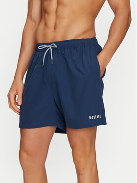 Mustang Mustang Szorty kąpielowe Oceanside 1015247 Granatowy Regular Fit