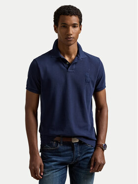 Polo Ralph Lauren Polo Ralph Lauren Polokošeľa 710938137006 Tmavomodrá Slim Fit
