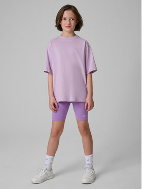 4F 4F Kolarki BASIC+ Fioletowy Regular Fit