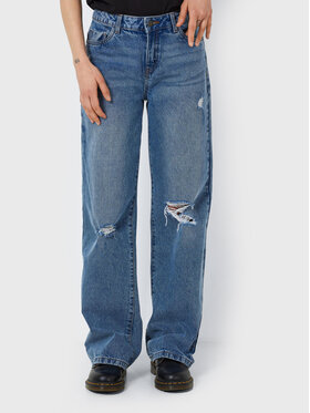 Noisy May Noisy May Jeans hlače Amanda 27018105 Modra Loose Fit
