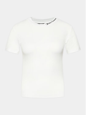 Juicy Couture Juicy Couture Tričko JCCCT123802 Biela Slim Fit