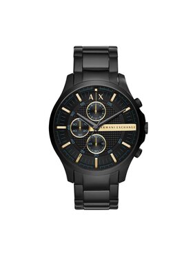 Armani Exchange Armani Exchange Pulkstenis Hampton Chronograph AX2164 Melns