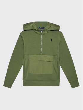 Polo Ralph Lauren Polo Ralph Lauren Суитшърт 323861449003 Зелен Regular Fit
