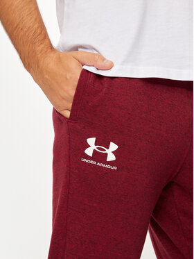 Under Armour Spodnji Del Trenirke Ua Rival Terry Jogger 1380843 Rdeča Fitted Fit