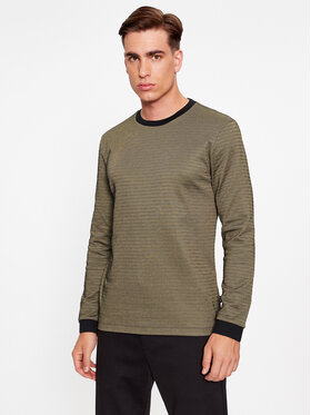 Boss Boss Longsleeve Ottoman 50500448 Grün Regular Fit
