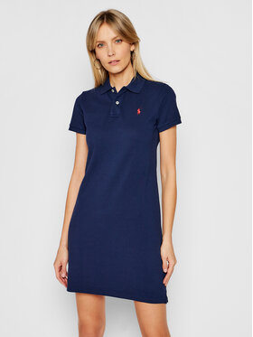 Polo Ralph Lauren Polo Ralph Lauren Kleid für den Alltag Polo Shirt Shop 211799490005 Dunkelblau Regular Fit