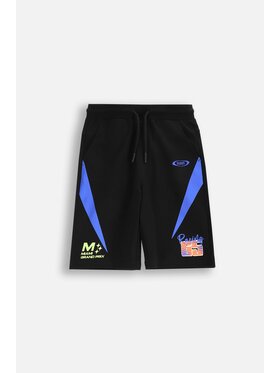 Coccodrillo Coccodrillo Šortky z materiálu WC6120501HBJ-021 Černá Regular Fit