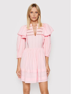 TWINSET TWINSET Každodenné šaty 221TP2280 Ružová Regular Fit