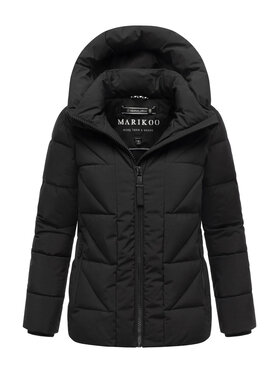 Marikoo Marikoo Kurtka zimowa Kuschelnasee Czarny Regular Fit