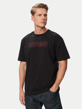 HUGO HUGO T-shirt Ezra 50566114 Nero Regular Fit
