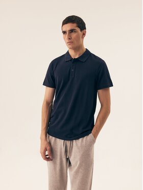 Henderson Henderson Polo 43025 Granatowy Regular Fit