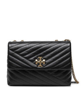 Tory Burch Tory Burch Ročna torba Kira Chevron Convertible Shoulder Bag 90446 Črna