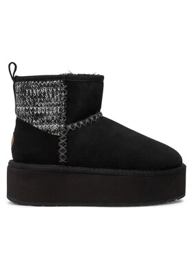 EMU Australia EMU Australia Μπότες Χιονιού Stinger Knit Flatform W13143 Μαύρο