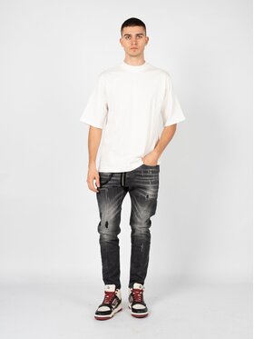 Xagon Xagon T-shirt A23082ZX97LA Écru Oversize