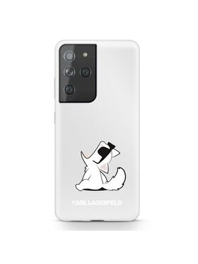 KARL LAGERFELD KARL LAGERFELD Etui na telefon S21 Ultra 5G Przezroczysty