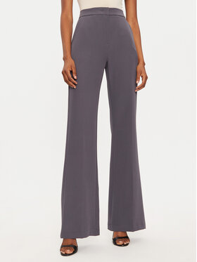 Maryley Maryley Pantaloni di tessuto 24IB587/43ST Grigio Regular Fit