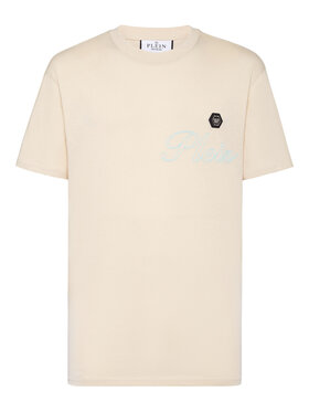 PHILIPP PLEIN PHILIPP PLEIN T-shirt 21101 Beige Regular Fit