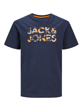 Jack&Jones Junior Jack&Jones Junior T-Shirt 12237106 Granatowy Loose Fit