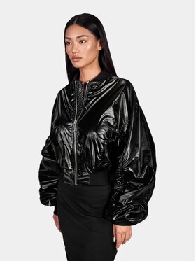 MADE BY SOCIETY MADE BY SOCIETY Kurtka anorak KALA - J27533 Czarny Basic Fit