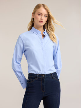 Motivi Motivi Koszula 5074Q000993N004 Turkusowy Regular Fit