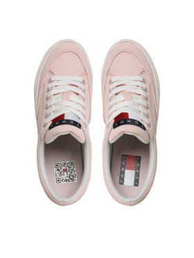 Tommy Jeans Tenisice Lace Up Nylon EN0EN02157 Ružičasta