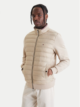Tommy Hilfiger Tommy Hilfiger Átmeneti kabát Mix Media Ess MW0MW41329 Bézs Regular Fit