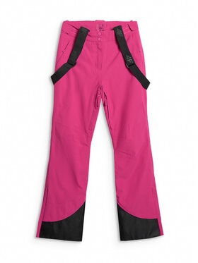 4F 4F Spodnie narciarskie SKIWEAR Różowy Regular Fit