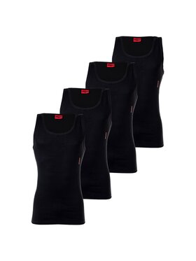 HUGO Hugo Podkoszulek 25432 Czarny Comfort Fit