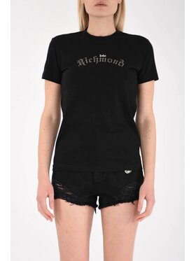 John Richmond John Richmond T-Shirt T-shirt da donna John Richmond Czarny Regular Fit